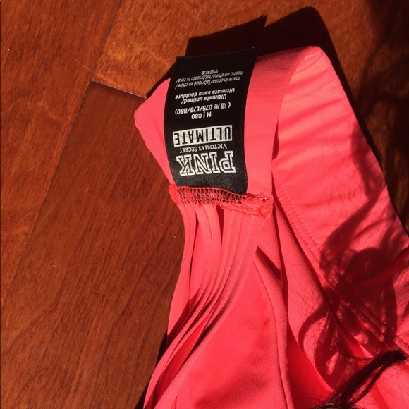 NWOT VSPINK HALTER SPORTS BRA sold - Picture 3 of 3